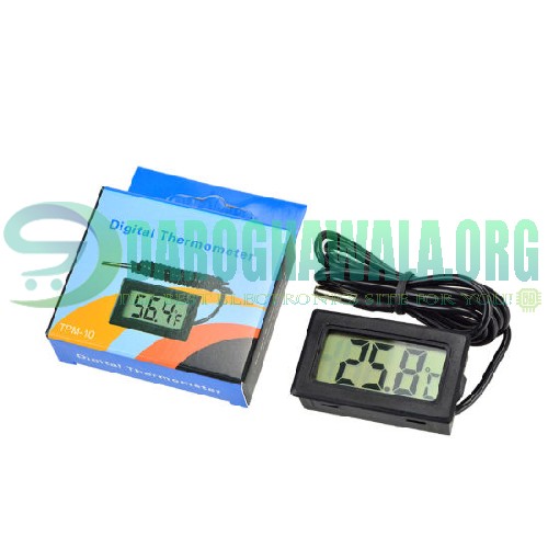 Mini LCD TPM10 Digital Temperature Meter With External Wire Sensor