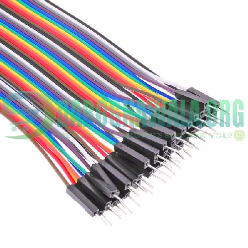 10Cm Pin to Pin DuPont Line 40pcs Jumper Wire Cable In Pakistan