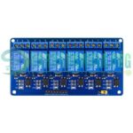 5v Dc Six 6 Channel Relay Module Board For Arduino