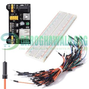 MB-102 830 Points Breadboard With Breadboard Power Supply And 65p Jumper Wires Set