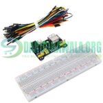 MB-102 830 Points Breadboard With Breadboard Power Supply And 65p Jumper Wires Set