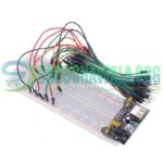 MB-102 830 Points Breadboard With Breadboard Power Supply And 65p Jumper Wires Set