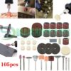 105 Pcs Mini Electric Drill Grander Machine Rotary Tool Accessories Kit In Pakistan