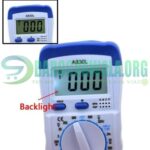 A830L Digital LCD Display Multimeter Portable Meter In Pakistan