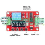 FRM01 DC 12V 1 Channel Multifunction Relay Module Loop Delay Timer Switch Self-Locking Timing Module 18 Function In Pakistan