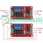 FRM01 DC 12V 1 Channel Multifunction Relay Module Loop Delay Timer Switch Self-Locking Timing Module 18 Function In Pakistan