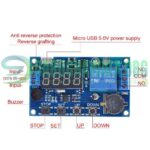 LED Digital Real-time Timing Delay Timer Relay Module 5V DC Switch Control Clock Synchronization Multiple mode control Board In Pakistan
