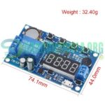 LED Digital Real-time Timing Delay Timer Relay Module 5V DC Switch Control Clock Synchronization Multiple mode control Board In Pakistan