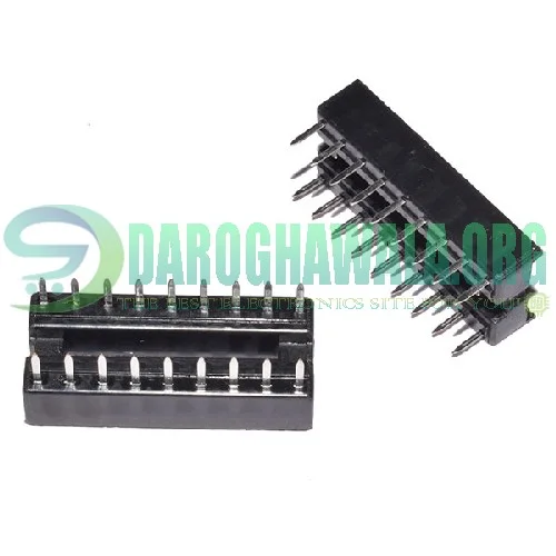 18 Pin DIP SIP IC Base Sockets Adaptor Solder Type In Pakistan