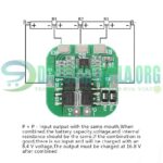 Battery Protection Board 4S 20A 14.8V BMS For 18650 Lithium Ion Cells HX-4S-A20 In Pakistan