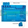 Heat Insulation Silicone Large Soldering & Repairing Mat in Pakistan