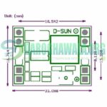 MP1584 DC to DC Step Down Buck Converter Module In Pakistan