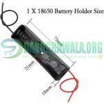 1X 18650 Battery Cell Holder Case Box In Pakistan