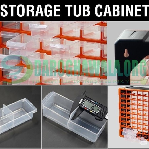 G200 F200 Plastic Tool Box Multi Functional Storages Container For