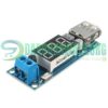 DC 4.5-40V To 5V 2A USB Charger Step down Converter Voltmeter Module In Pakistan