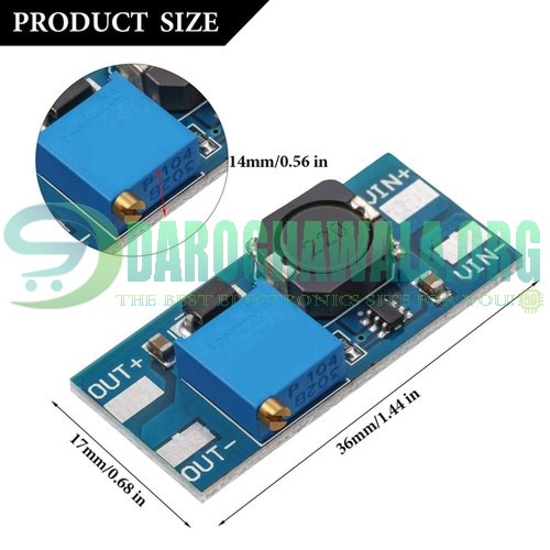 Boost Module 15A 400W Dc to Dc Step up Boost Converter Module in Pakistan