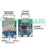 Mini Power Bank Kit 5V 1A Circuit Single Port Module In Pakistan