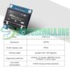 0.96 inch OLED Display Module With I2C SSD1306 128x64 LCD Screen For Arduino In Pakistan