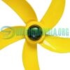 12 inch DIY 5 Blade Propeller Fan 5 Wings Fan For 12v DC Motor In Pakistan