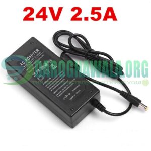 24V 2.5A Adapter AC To DC Switching Power Supply For LED CCTV LCD in Pakistan