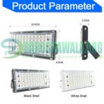 50W 16 Color RGB LED Flood Light With Remote Control In Pakistan