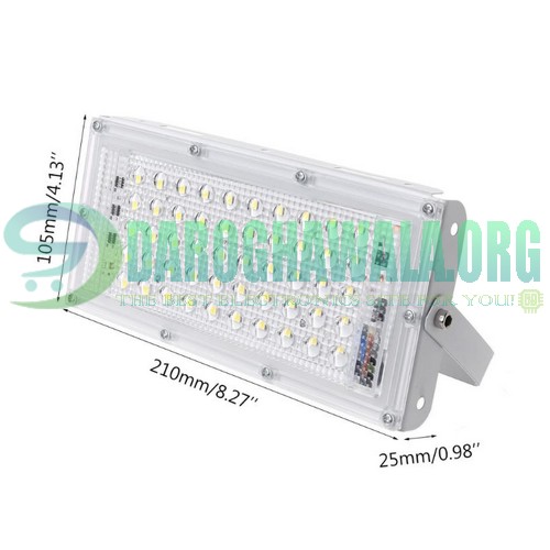 50W 16 Color RGB LED Flood Light With Remote Control In Pakistan 