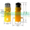 BO Motor Yellow Gear Motor For Smart Robot Car In Pakistan