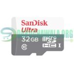 Class 10 SanDisk 32GB Ultra Micro SD Card For Raspberry Pi in Pakistan