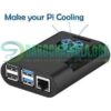 Raspberry Pi 4B Box With Cooling Fan And Heat Sink in Pakistan