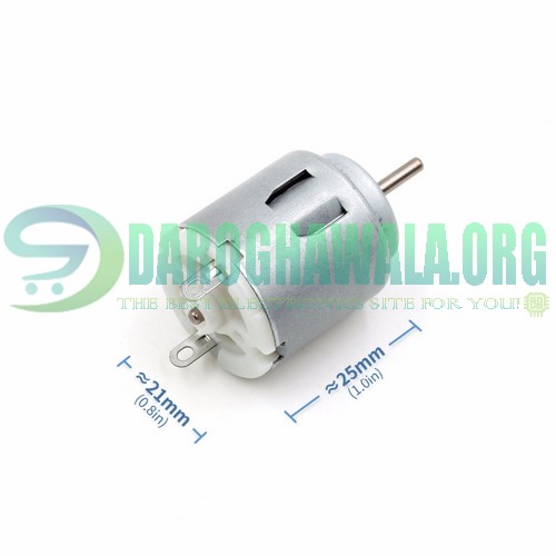 Round DC Motor 140 Small DIY Electric TOY Motor In Pakistan