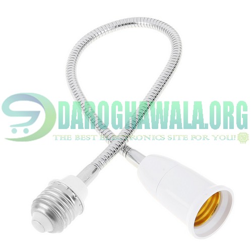 40cm Flexible Light Bulb Lamp Holder Extension Adapter Socket In Pakistan 