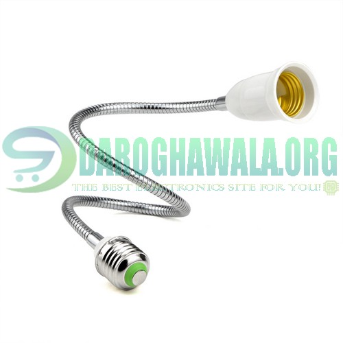 50cm Flexible Light Bulb Lamp Holder Extension Adapter Socket In Pakistan