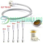 50cm Flexible Light Bulb Lamp Holder Extension Adapter Socket In Pakistan