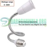 50cm Flexible Light Bulb Lamp Holder Extension Adapter Socket In Pakistan