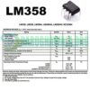 LM358 OP AMP Operational Amplifier Dip IC In Pakistan
