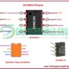 UC3843 Current Mode PWM Controller IC DIP-8 Package In Pakistan