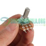 10K Ohm Rotary Potentiometer Variable Resistor Volume Type In Pakistan