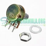 10K Ohm Rotary Potentiometer Variable Resistor Volume Type In Pakistan