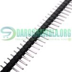 2.54mm 40 Pin Single Row Male Header Strip Breakable Pin In Pakistan