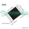 4.7K Ohm 18 Watt 0.125W 1% SMD Resistor 0805 Package In Pakistan