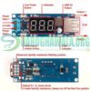 DC To DC 4.5-40V To 5V 2A USB Charger Step down Converter Voltmeter Module In Pakistan