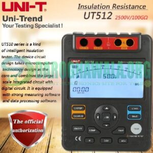 UNI T Insulation Resistance Tester UT512 in Pakistan