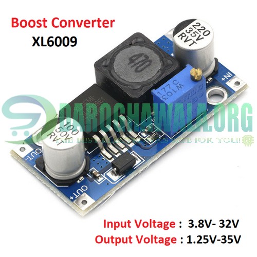 XL6009 DC To DC Step Up Converter Voltage Booster In Pakistan