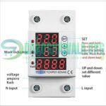 ORIGINAL TOMZN TOVPD1-63VAE 3 in 1 Adjustable Over And Under Voltage Protection Relay In Pakistan