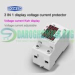 ORIGINAL TOMZN TOVPD1-63VAE 3 in 1 Adjustable Over And Under Voltage Protection Relay In Pakistan