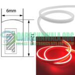 1 Meter DC 12V Red Neon Flexible Strip Light Rope Light Waterproof For Indoor Outdoor Decoration In Pakistan