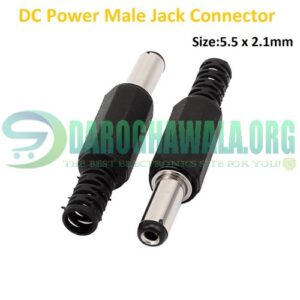 2.1mm x 5.5mm DC Male Power Jack Connector Power Plug In Pakistan