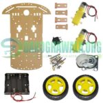 DIY 2WD 2 Wheel Smart Robot Car Chassis Kit For Arduino In Pakistan