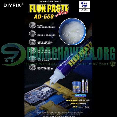 MECHANIC AD559 Soldering Flux Paste Lead Free Solder Paste In Pakistan