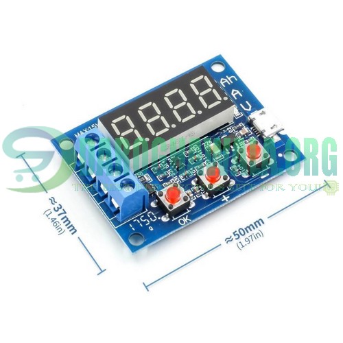 ZB2L3 HW-586 Battery Capacity Tester Module For 18650 Battery In Pakistan